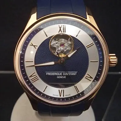 FREDERIQUE CONSTANT FC-310MNS5B4 Heartbeat Navy Automatic Used Watch Condition • $1421.15