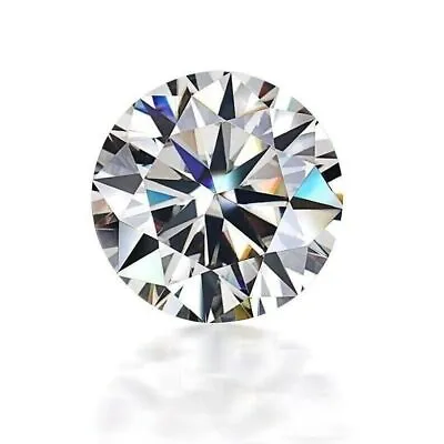 CERTIFIED Natural Diamond 1 Ct Round Cut White Color D Grade VVS1 +1 Free Gift • £32.02