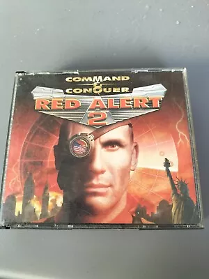 Rare Command & Conquer: Red Alert 2 PC Game CD-ROM 4 Disc MINT Westwood Studios • $30