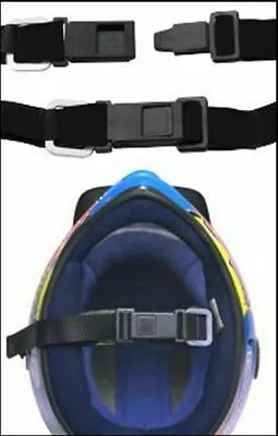 TWO ( 2 X ) FAST HOOK MOTORCYCLE HELMET CHIN STRAP QUICK RELEASE (Made In USA) • $15.98