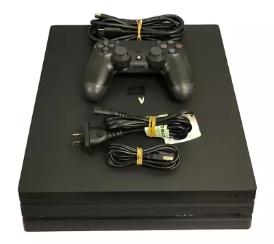 Sony Playstation 4 Pro 1tb Console Black - Cuh7202b • $279