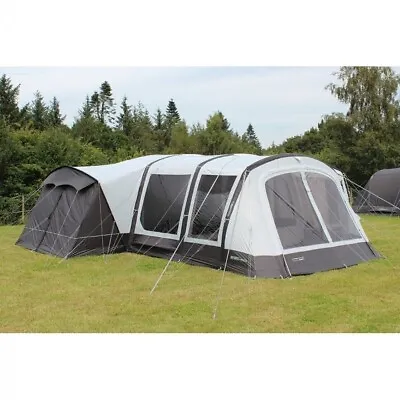 £750 • Buy Outdoor Revolution Airedale 6.0SE 6 Berth Family Air Tent With Large Side Annex