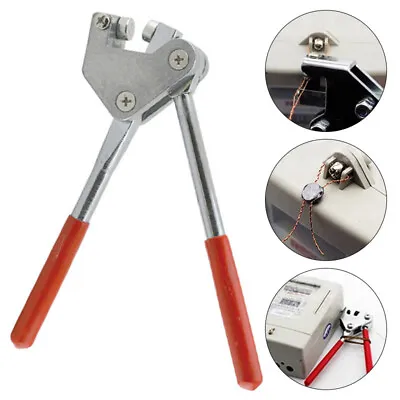 Sealing Plier Kit 20 Security Lead Seal Electric Meter Lead Tag Diameter 10mm UK • £13.57