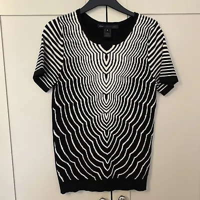 Designer Top. Marc Jacobs. Black White Size M • £20