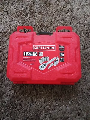 Craftsman 11pc Small Mechanics Tool Set 1/4 M (cmmt34861) • $22.50