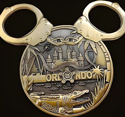 RARE USSS Secret Service Orlando Field Office Mickey Gift Coin Disney Lover Gift • $16.95