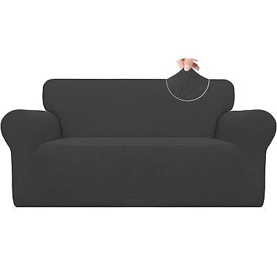 Stretch Loveseat Slipcover 1-Piece Sofa Cover Furniture Protector Couch Soft ... • $36.19