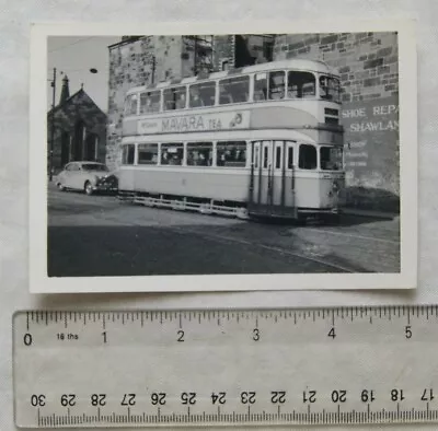 £2 • Buy Photo Glasgow Tram No.1335 Route 14 In 1959