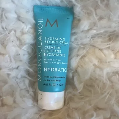 Moroccanoil Hydrating Styling Cream TRAVEL Size 0.67 Fl Oz 20 Ml ~ NEW SEALED • $15.99