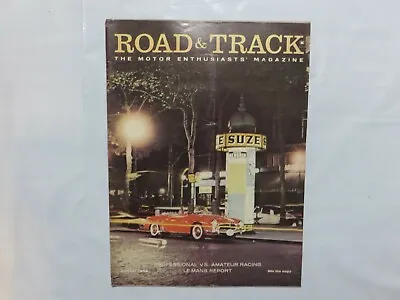 Road & Track Magazine 1958 October Le Mans French GP Monza 500 Miles V8 • $13.99