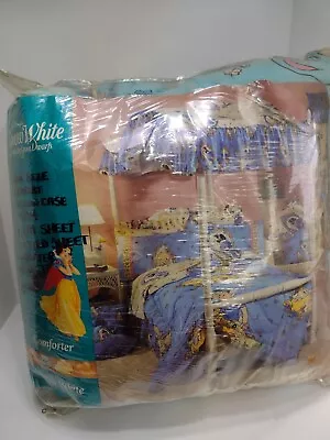 Vintage Disney Snow White TWIN Bedding Set; Comforter Sheets Pillow Case MORE • $119.99