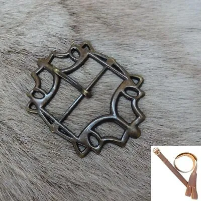 Pirate Medieval Belt Buckle Ideal For Historical Costume Re-enactment Or LARP • £9.50