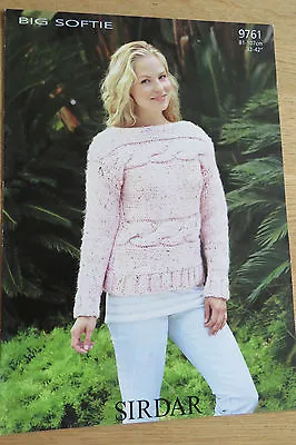 £2.50 • Buy Sirdar Big Softie - Pattern No. 9761 - Sweater