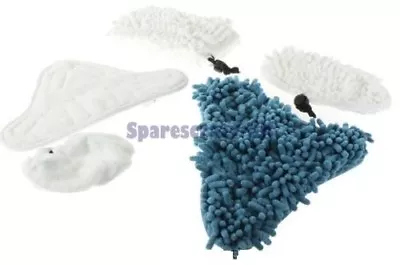 For H20 Steam Cleaner Microfibre Mop Cloth Washable Replacement Pads Kit • £7.99