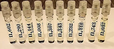 10 X Noteworthy Scents Perfume Samples Lot Of 10 Different 1.5ML Spray Samples • $19.89