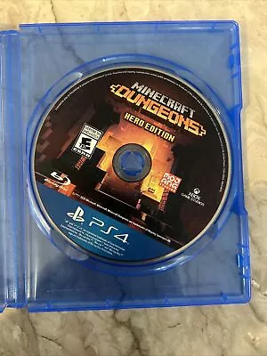 PLAYSTATION 4 PS4 MINECRAFT DUNGEONS HERO EDITION   Just Game • $14.95