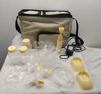 Medela Pump In Style ADVANCED Double Breast Pump & Accessories W/Trays & Bags • $59.99
