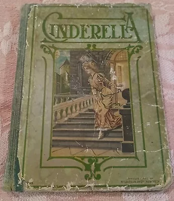 Antique Cinderella & Other Stories 1912 McLoughlin Child's Book HC Early 1900s  • $28