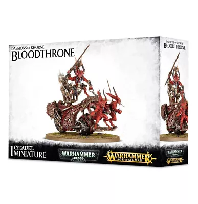 Daemons Of Khorne: Bloodthrone / Skull Cannon Of Khorne - Free Postage! • $65