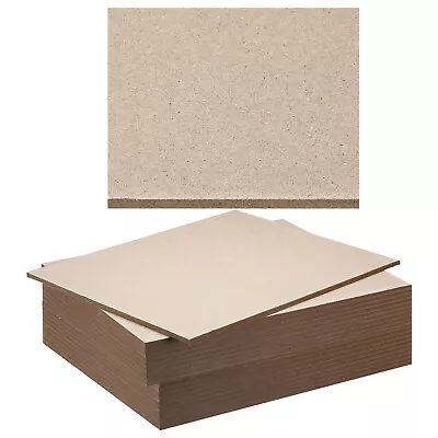 0.2 X12.5 X10  Book Board 20 Pack Chipboard Sheets Book Binding Board Gray • £114.41