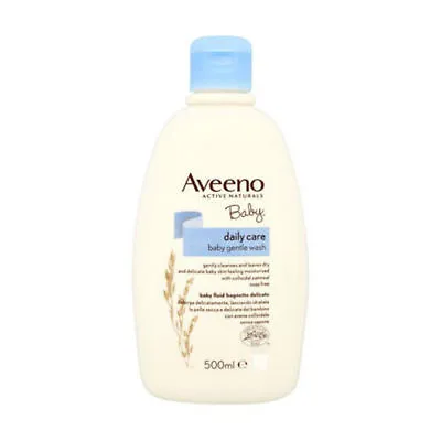 Aveeno Baby Daily Care Gentle Bath & Wash For Sensitive Skin 500ml • £11.98