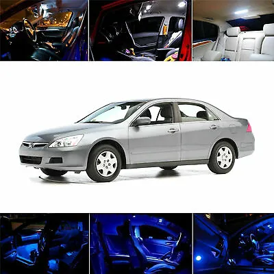 $10.89 • Buy 6-LED Full Interior Lights Package Kit For Honda Accord Sedan Coupe 2003-2007