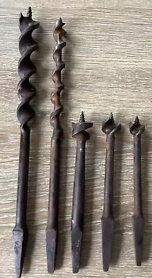 £3.99 • Buy Vintage Hand Brace Drill Auger Fast Cutting & Drill Bits - See Photos