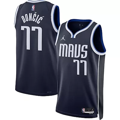 Luka Dončić Dallas Mavericks Jordan Brand Unisex Swingman Jersey - Statement Edi • $75