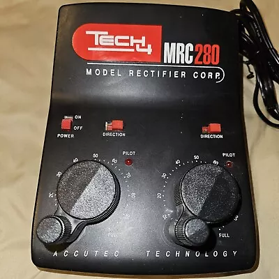 Tech 4 MRC 280  Train Controller  Dual Transformer Used Excellent Condition • $49.99