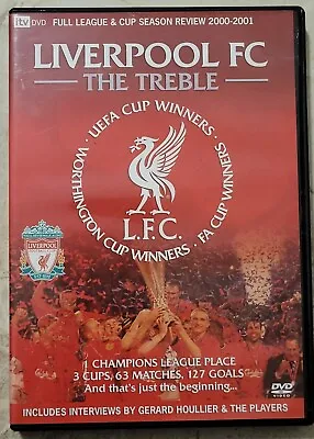£3.79 • Buy Liverpool FC: The Treble - League And Cup Season Review 2000/01 DVD *VGC* [UL1]