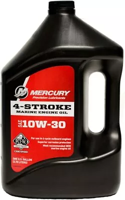 OEM Mercury 4-Stroke FCW 10W-30 Outboard Motor Oil One Gallon • $41.45