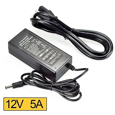 Power Adapter Supply 12V 500mA 1A 2A 3A 5A 6A 8A 10A 5.5/2.1 DC Power Plug Lot • $4.09