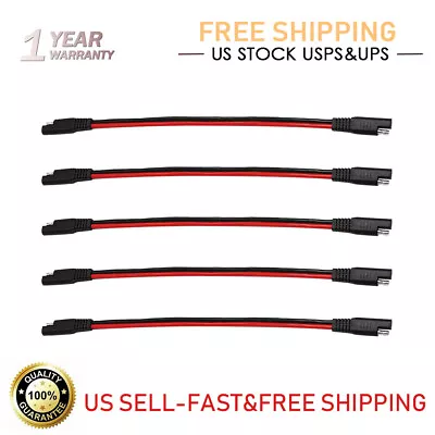 5Pcs 12  12 Gauge 2 Pin Heavy Duty Quick Disconnect Power Cord Cable Inline US • $12.95