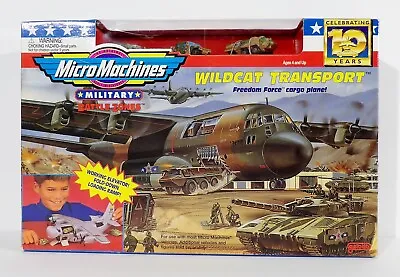 1996 Micro Machines Military Battle Zones WILDCAT TRANSPORT Set 64176 SEALED • $149.99