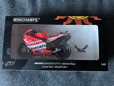 1/12 Minichamps 122 111046 Ducati Desmosedici GP11.1 MotoGP 2011 Valentino Rossi • £99.99