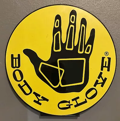 Vintage Body Glove Display Sign Acrylic 15.5  Surfing-double Sided • $150