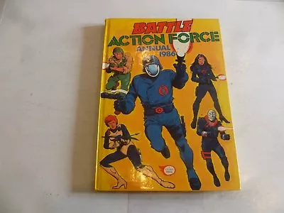 BATTLE ACTION FORCE ANNUAL - Year 1986 - UK Annual - (With Price Tag) • £24.99