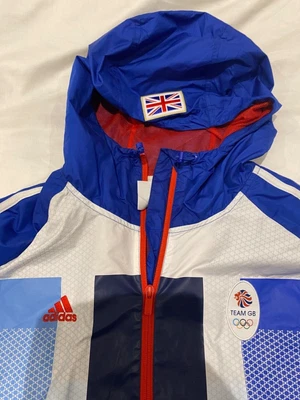 £60 • Buy ADIDAS TEAM GB (2012 - Home Olympics) WINDBREAKER Rain Jacket