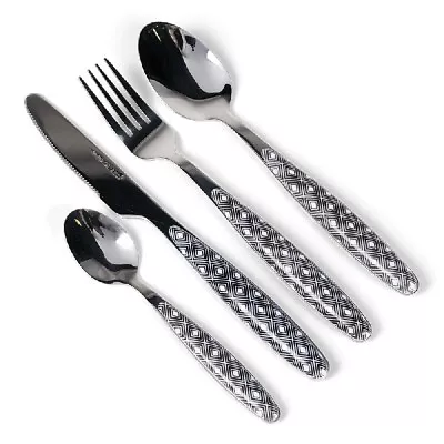 Kampa Hampstead Cutlery Set 16 Piece - Perfect For The Caravan Or Motorhome • £21.53