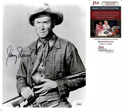 James  Jimmy  Stewart (1908-1997) Signed 8x10 Photo Jsa Coa • $229.99