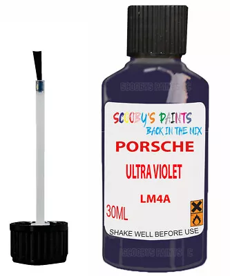 Paint For Porsche 911 Ultra Violet Code Lm4A Scratch Car Chip Repair Touch Up • £6.98