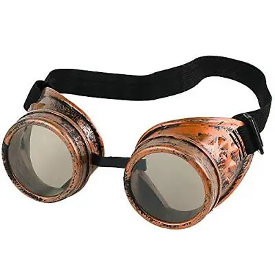 Steampunk Goggles Costume Accessories - Cyber Victorian Welding Glasses - 1 P... • $11.04