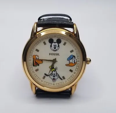 $59 • Buy Fossil Mickey & Co. Mickey Mouse And Friends Gold Edition Watch 0886/1000