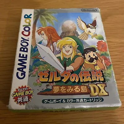 Nintendo Gameboy Color Zelda DX Japanese Boxed With Manual Gwo • £39.99