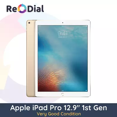 Apple IPad Pro 12.9  (2015) Wi-Fi + Cellular - Very Good Condition • $399