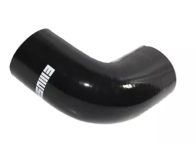 Elbow 3  90 Degree Silicone Hose COUPLER Turbo Intercooler Air Intake Black • $15.75