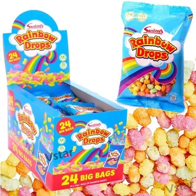 Swizzels Rainbow Drops Mega Bags 24 X 32g  • £19.76