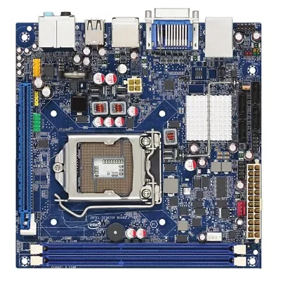 Intel BOXDH57JG H57 Socket-LGA1156 8Gb DDR3 1333MHz Mini-ITX Desktop Motherboard • $149