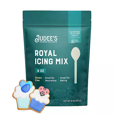 Judee'S Royal Icing Mix 8 Oz - Frost Cookies Like A Professional - Great For Dec • $18.99