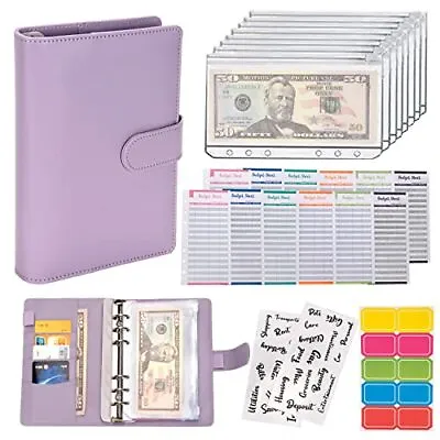 NICOOTH Budget Binder Cash Envelopes For Budgeting Money Organizer For Cash M... • $10.75